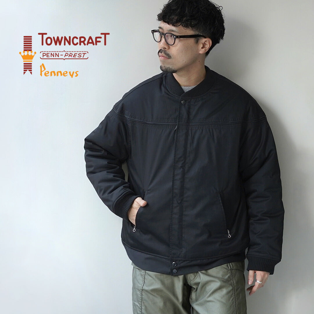 TOWNCRAFT / Black Derby Style Jacket