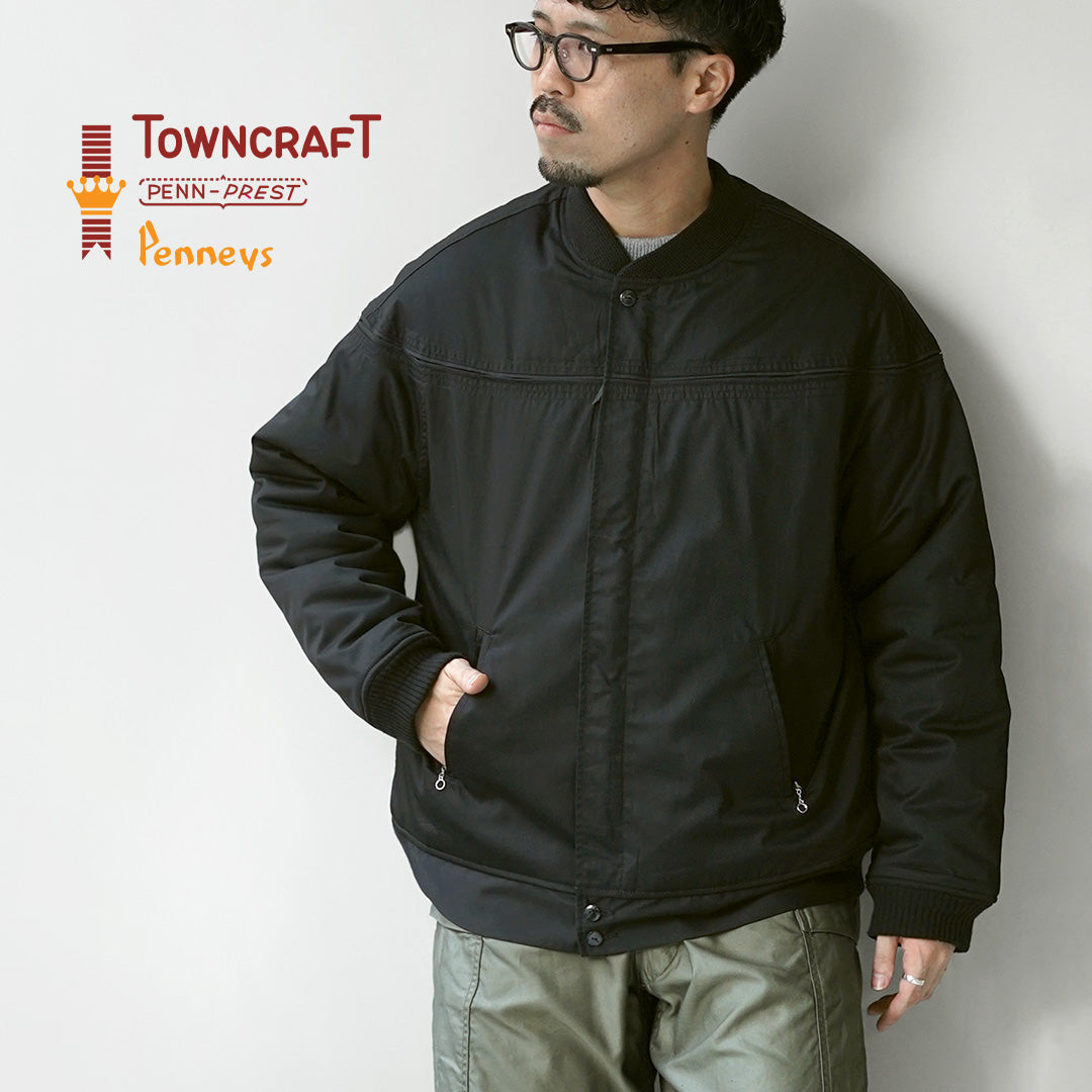 TOWNCRAFT / Black Derby Style Jacket