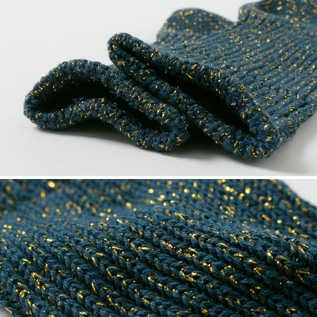 DECKA QUALITY SOCKS / Heavyweight Glitter Ribbed Socks
