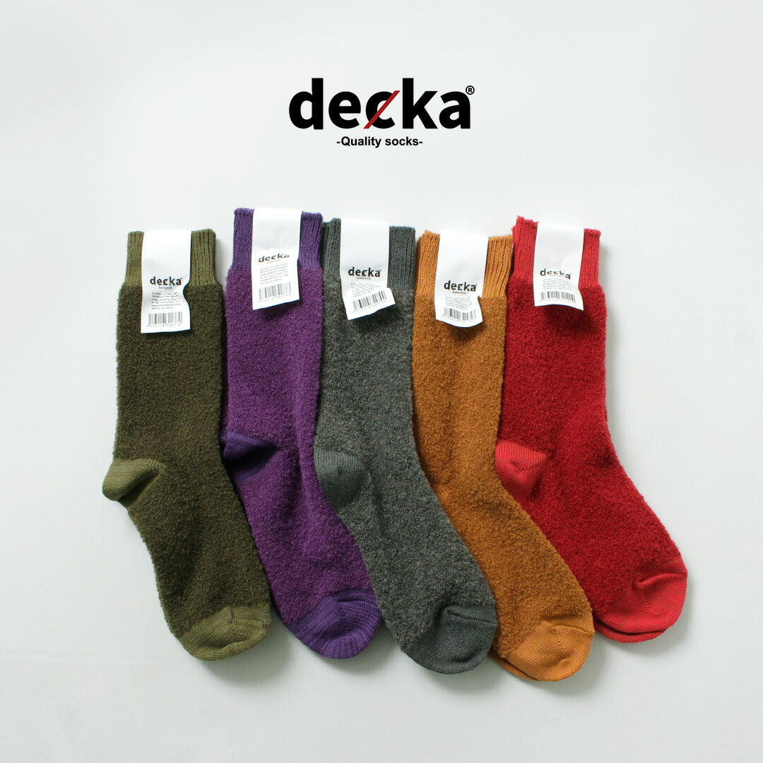 DECKA QUALITY SOCKS / Baby Alpaca & Merino Wool Socks