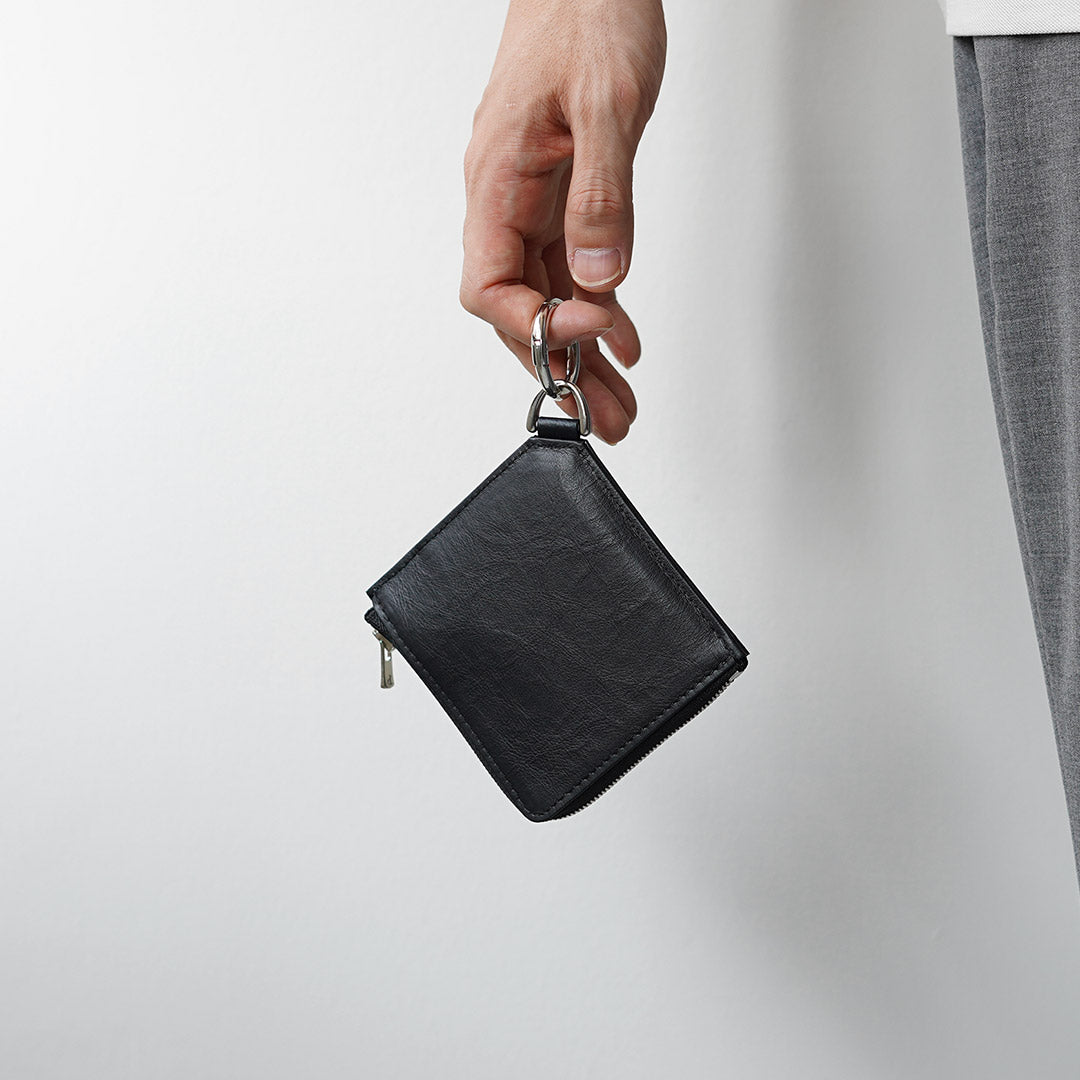 SENTI / Dyneema Leather L-shaped Zip Wallet