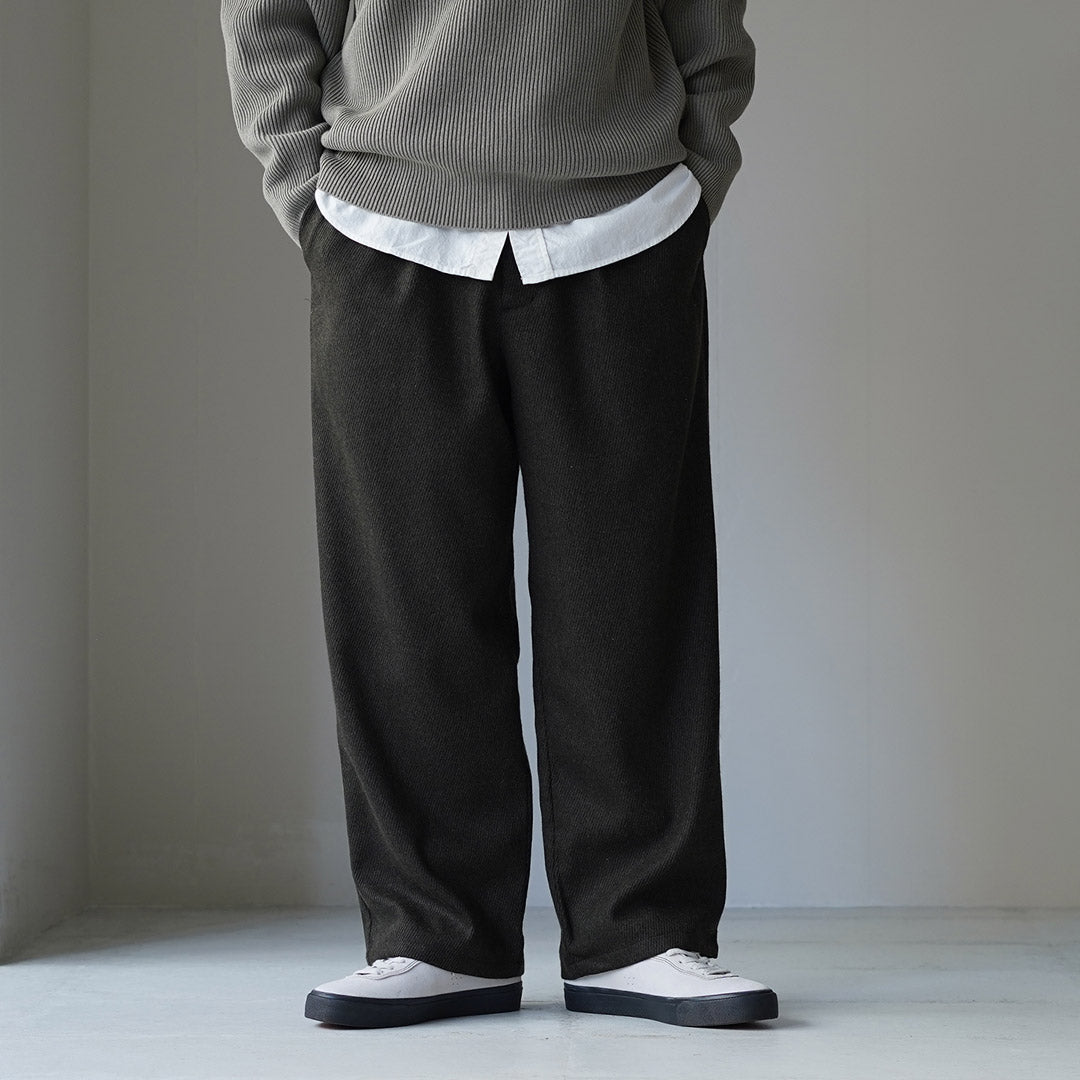 ★RE MADE IN TOKYO JAPAN / 羊毛羊绒 Calzé 阔腿裤