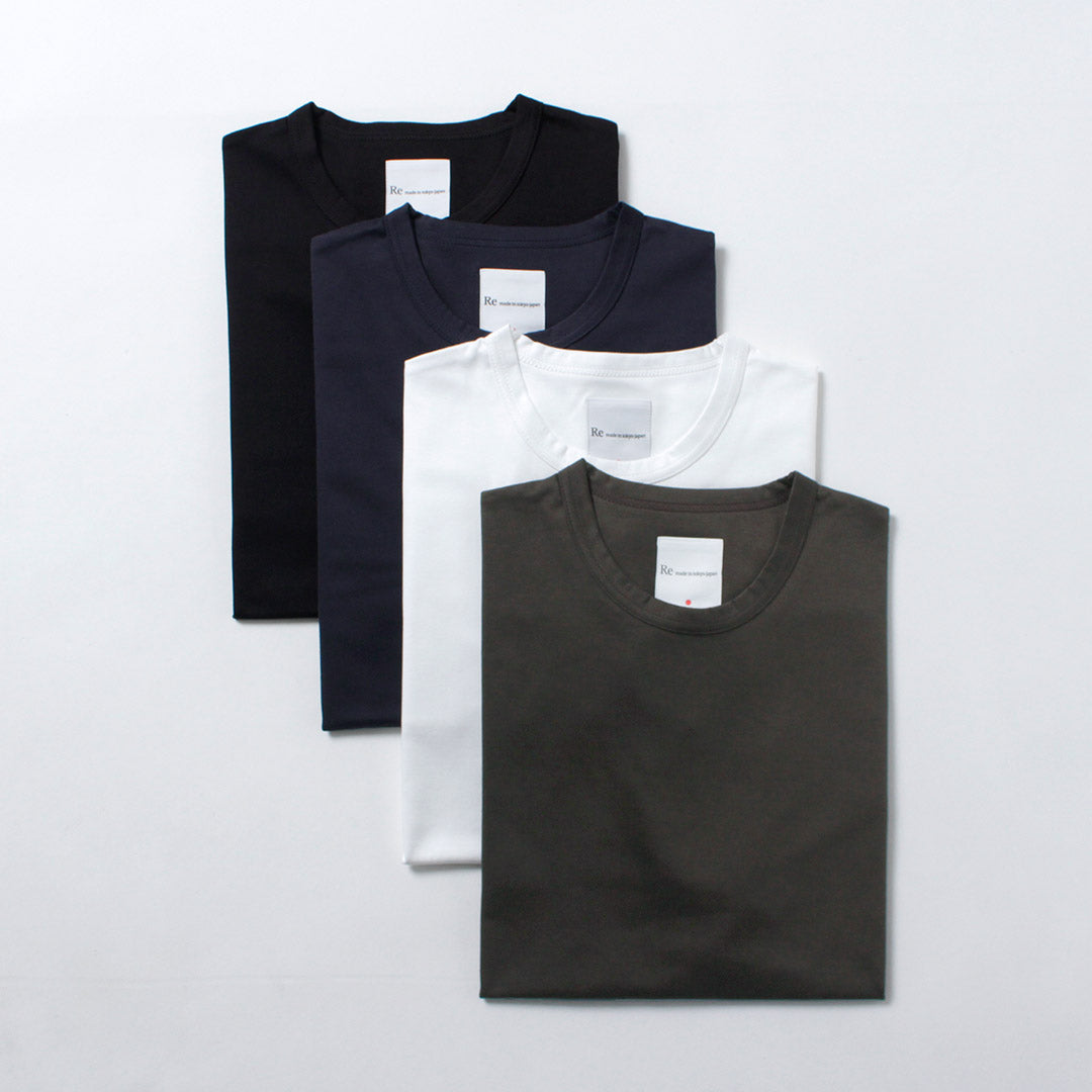 RE MADE IN TOKYO JAPAN / Tokyo Made Long Sleeve Wide Dress T-Shirt