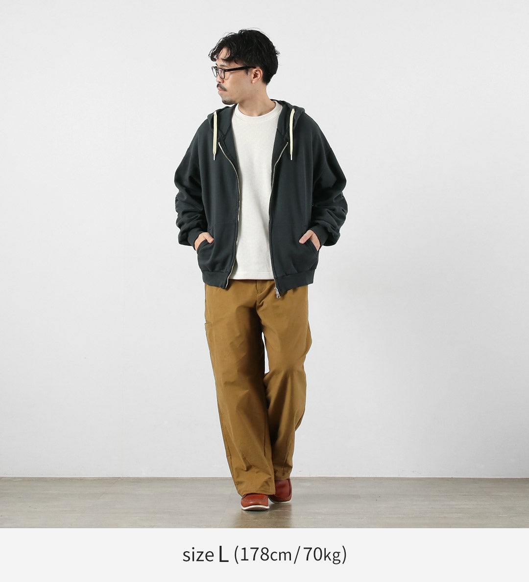 ILL ONE EIGHTY / 2WAY Zip Hoodie