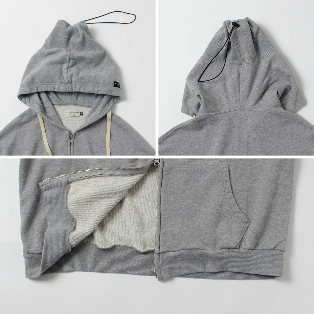 ILL ONE EIGHTY / 2WAY Zip Hoodie
