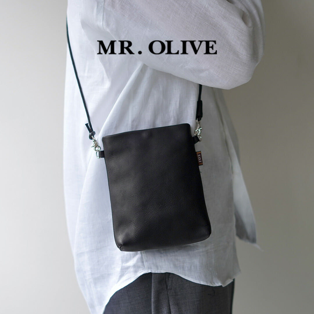 MR.OLIVE / IMPERMA-LEATHER Tiny Sacoche