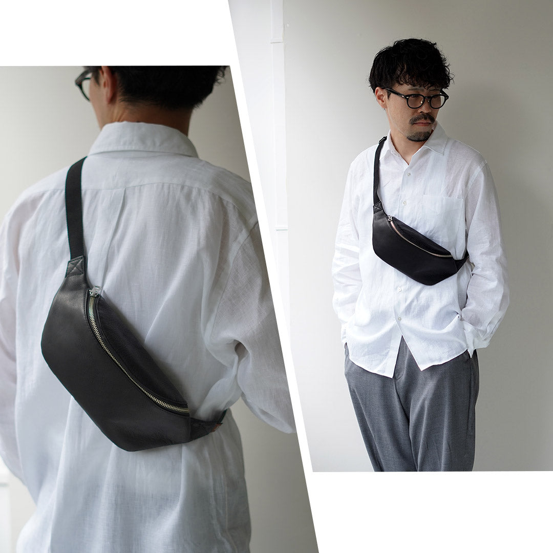 MR.OLIVE / IMPERMA-LEATHER Small Sling Bag
