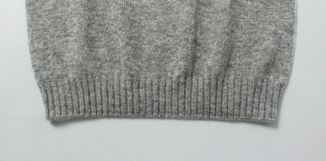 RINASCENTE / Shetland Wool Seamless Crew Neck Knit