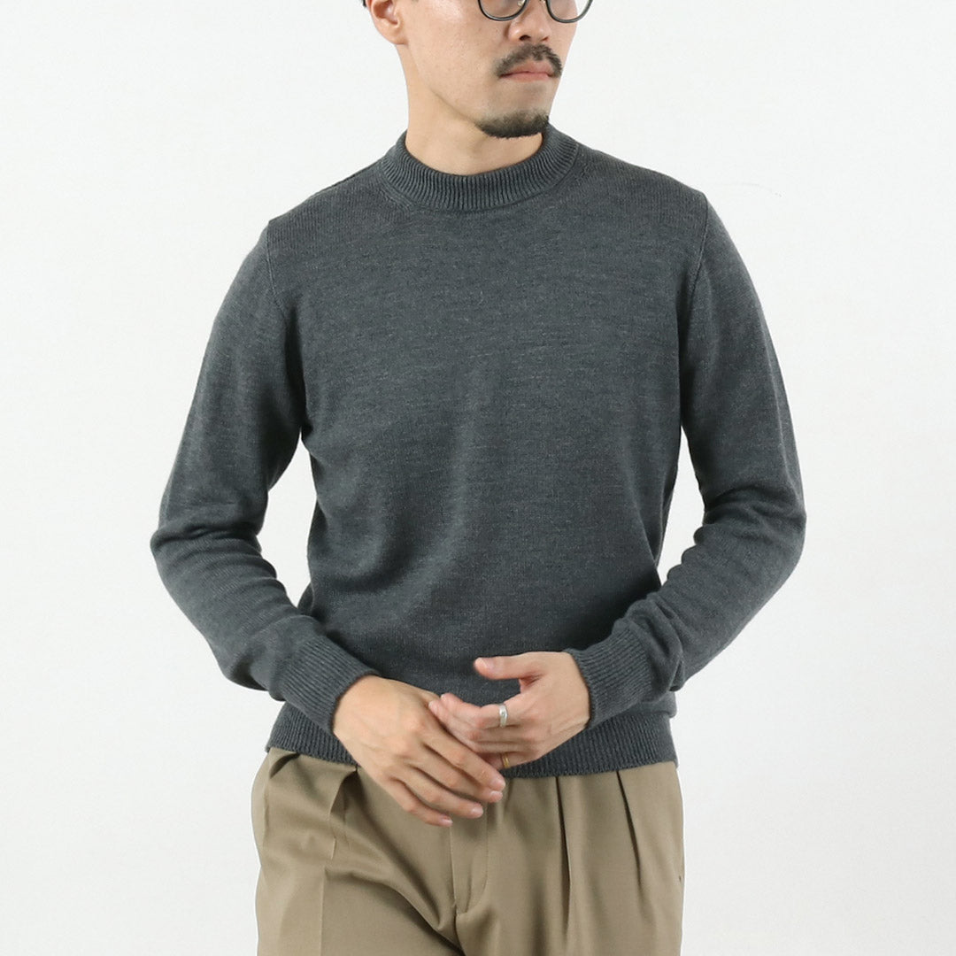 RINASCENTE / 7G Italian Cashwool Mock Neck Knit