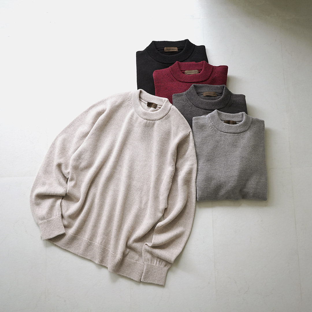 RINASCENTE / 7G Italian Cashwool Mock Neck Knit