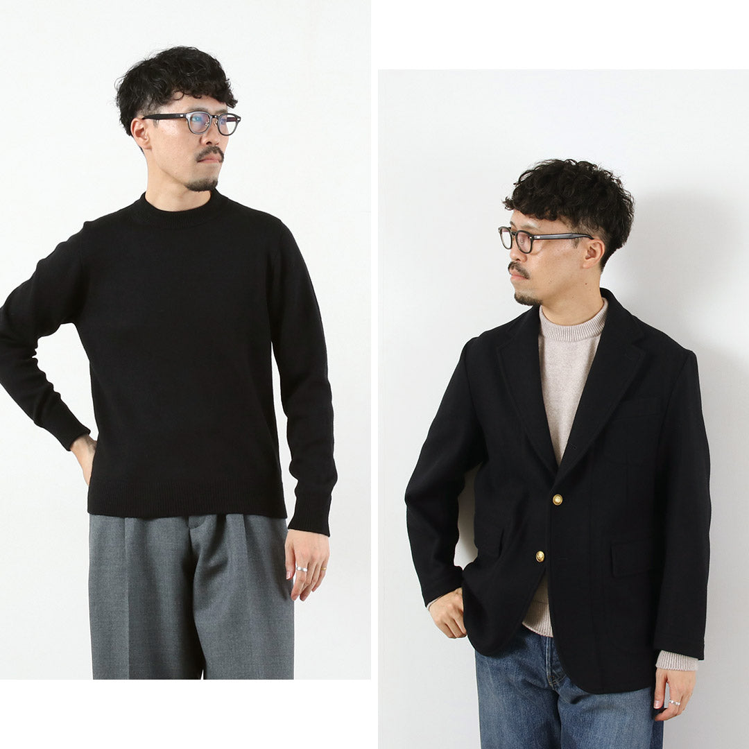 RINASCENTE / 7G Italian Cashwool Mock Neck Knit