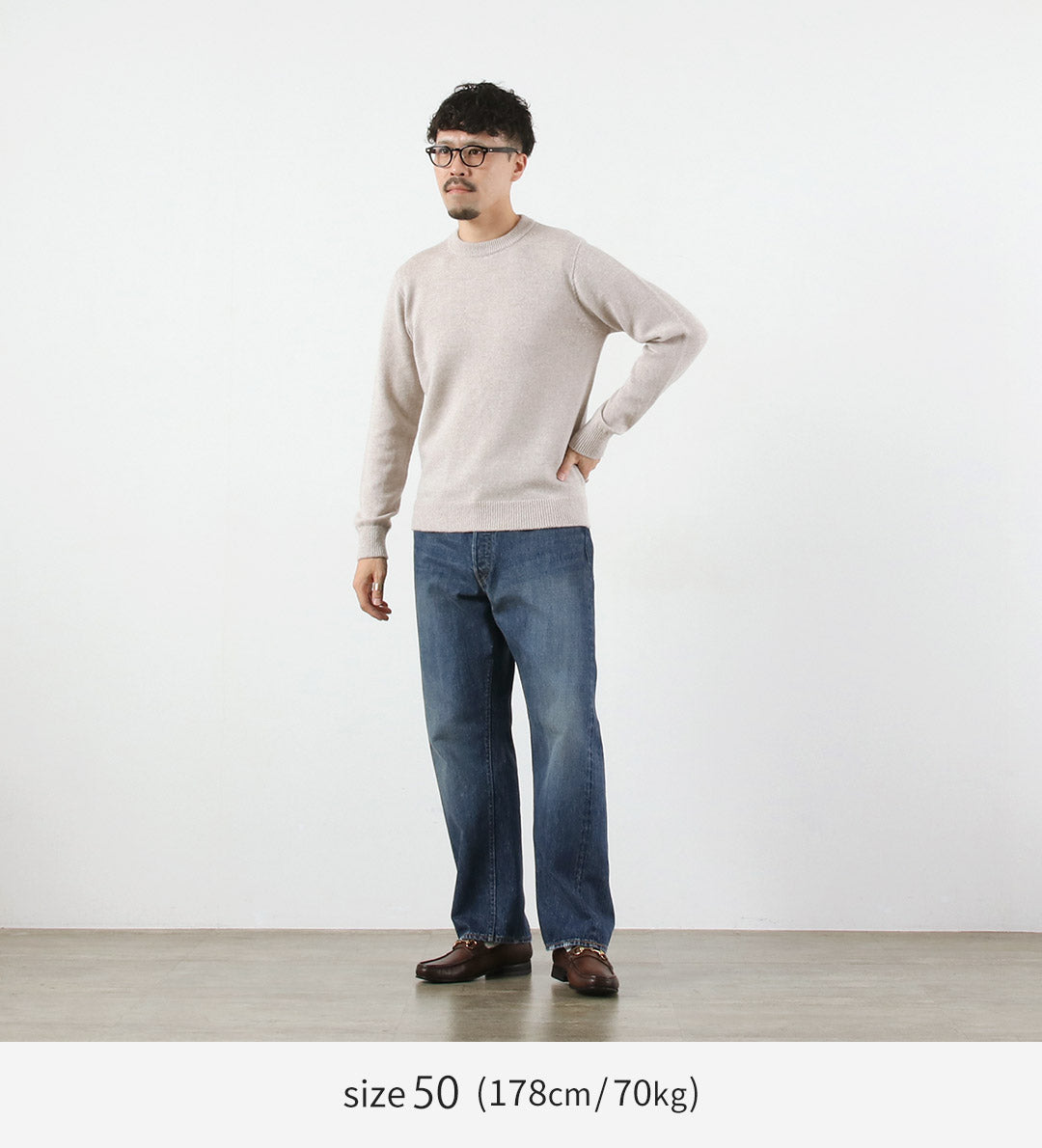 RINASCENTE / 7G Italian Cashwool Mock Neck Knit
