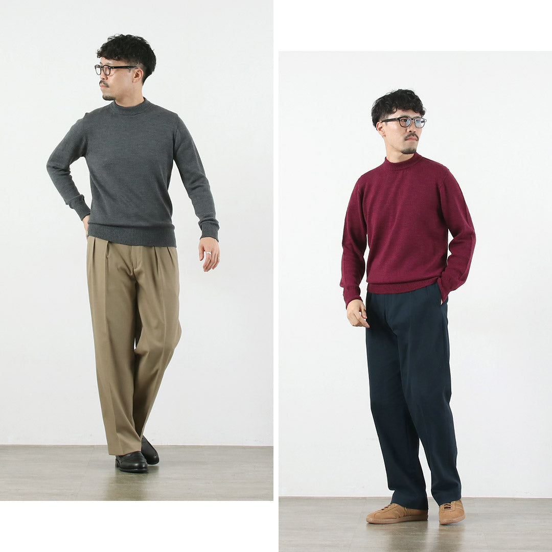 RINASCENTE / 7G Italian Cashwool Mock Neck Knit