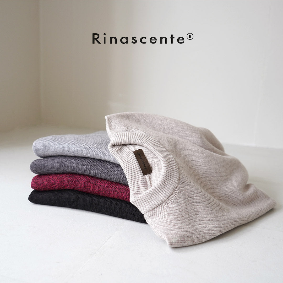 RINASCENTE / 7G Italian Cashwool Mock Neck Knit