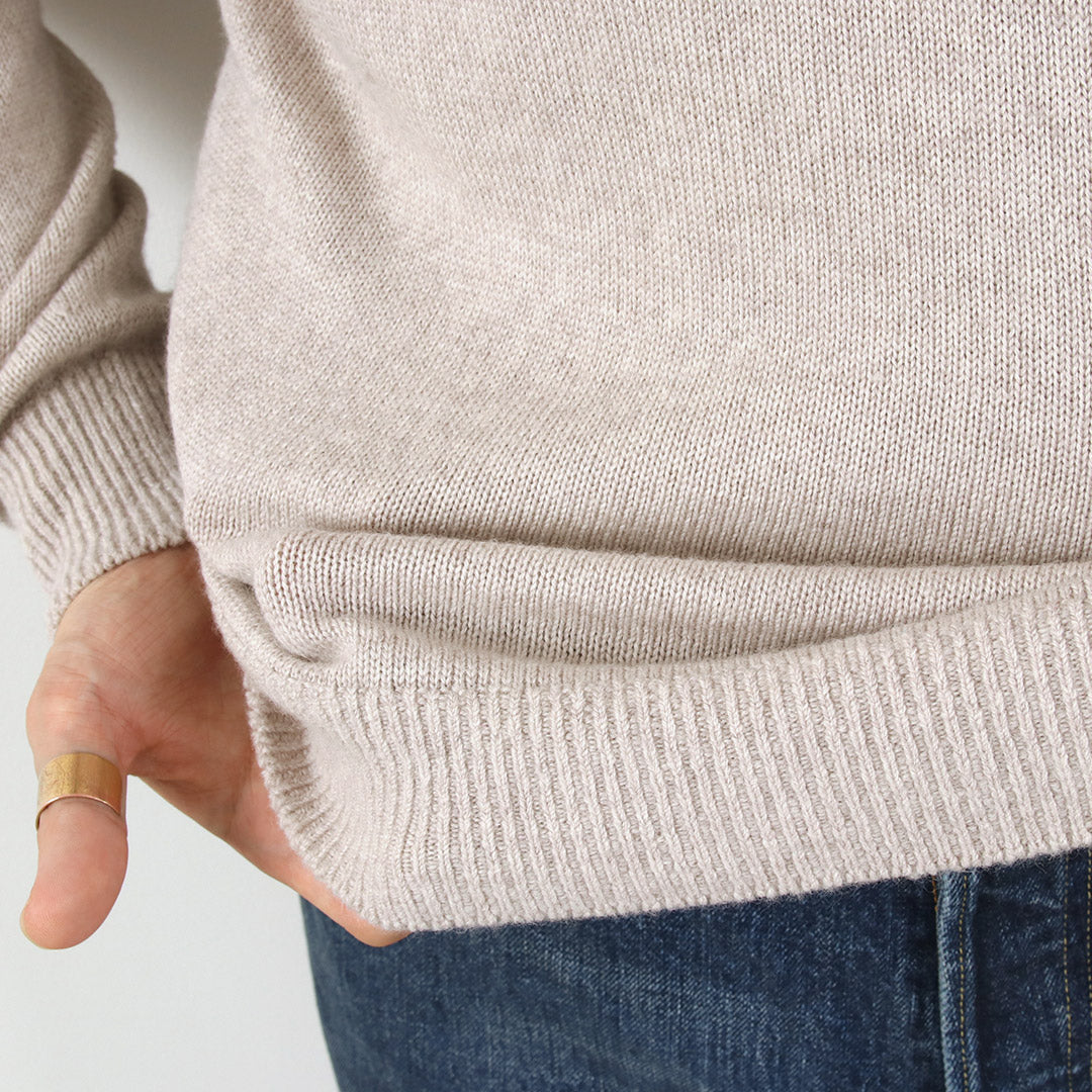 RINASCENTE / 7G Italian Cashwool Mock Neck Knit