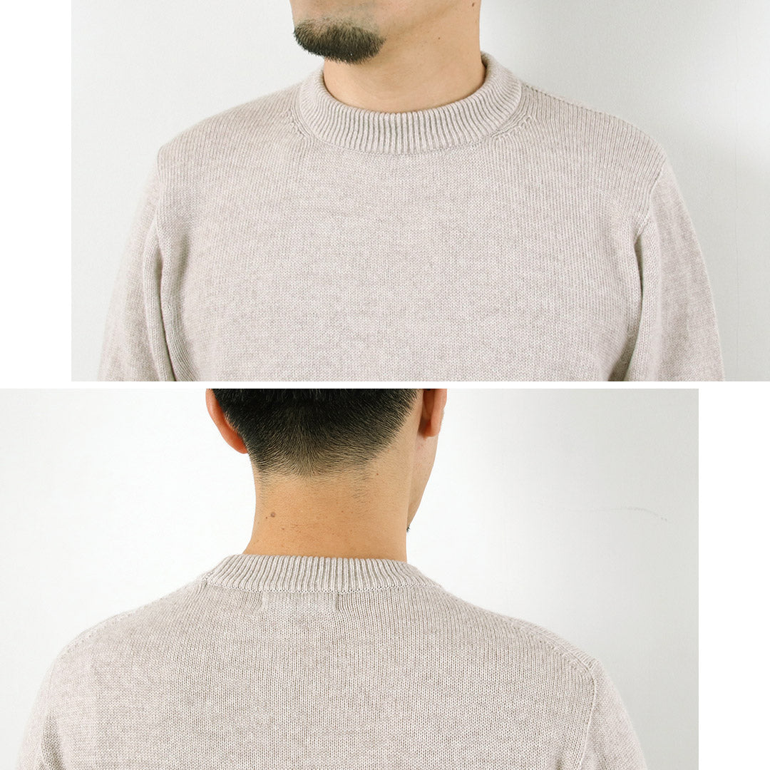 RINASCENTE / 7G Italian Cashwool Mock Neck Knit