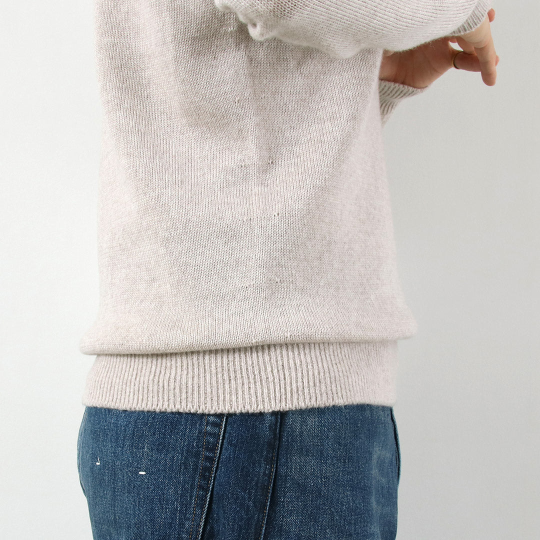 RINASCENTE / 7G Italian Cashwool Mock Neck Knit