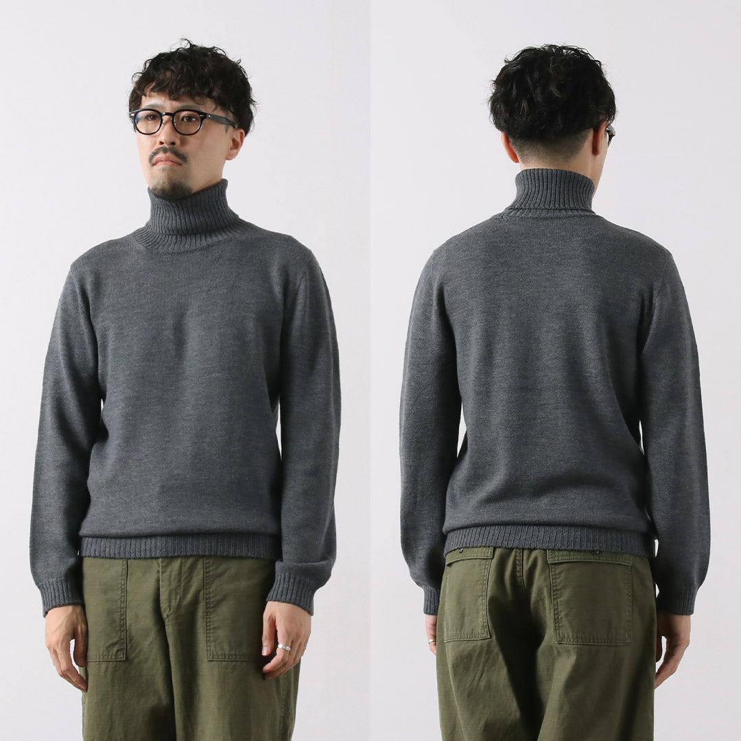 RINASCENTE / 7G Italian Cash Wool Turtleneck Knit