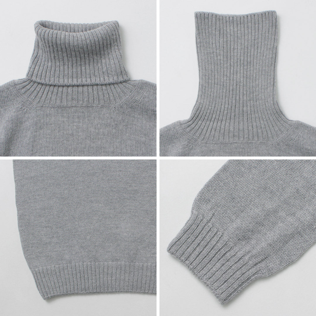RINASCENTE / 7G Italian Cash Wool Turtleneck Knit