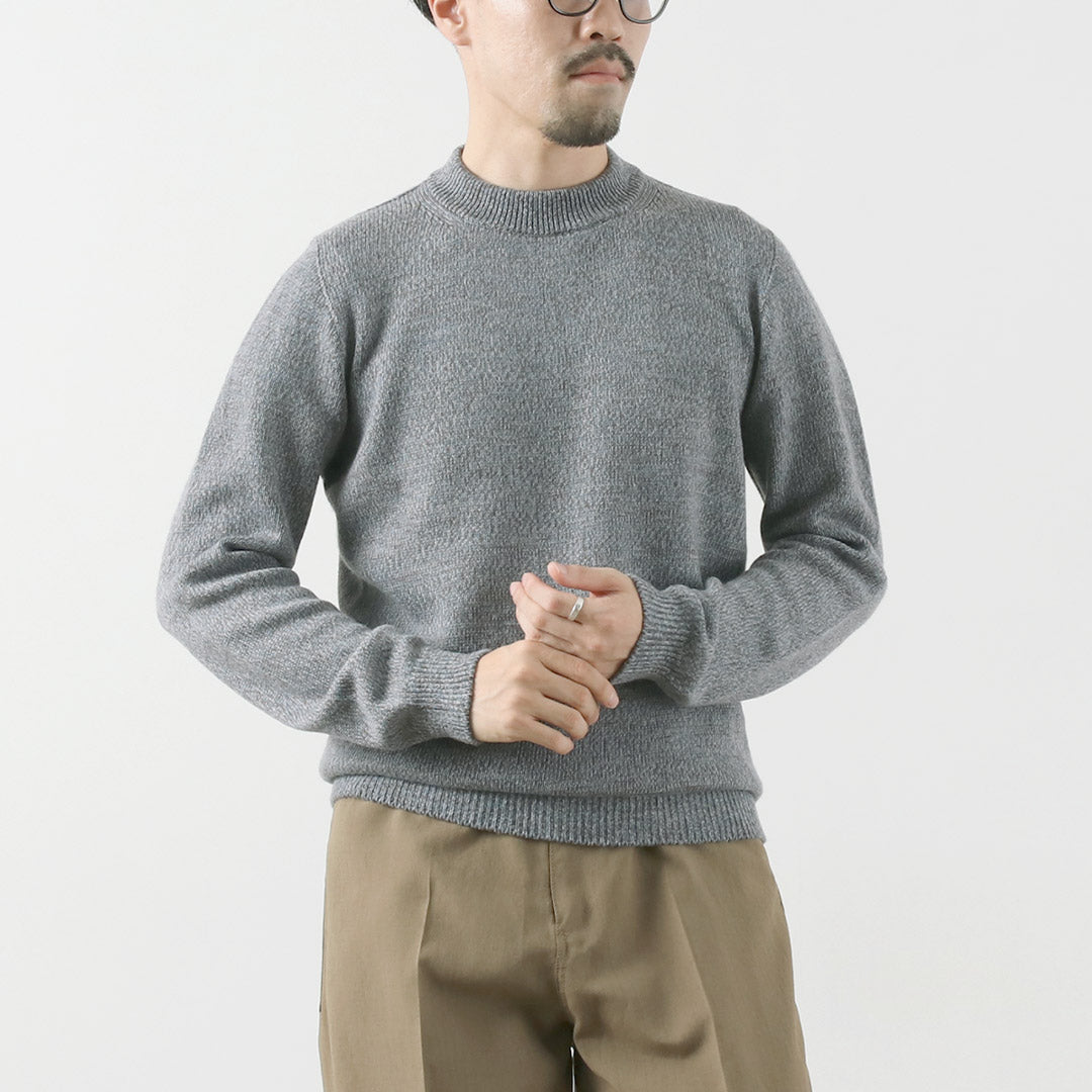 RINASCENTE / Italian Cash Wool Mix Mock Neck Knit