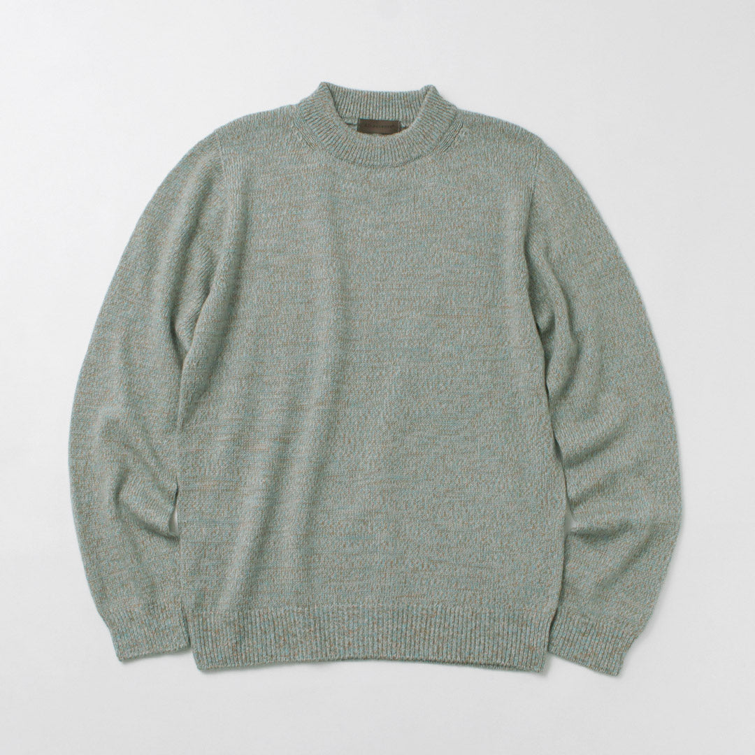 RINASCENTE / Italian Cash Wool Mix Mock Neck Knit