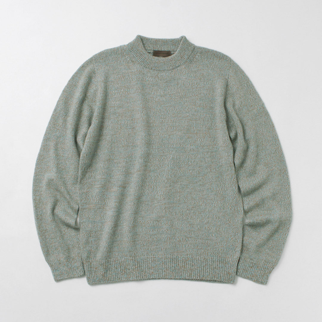 RINASCENTE / Italian Cash Wool Mix Mock Neck Knit