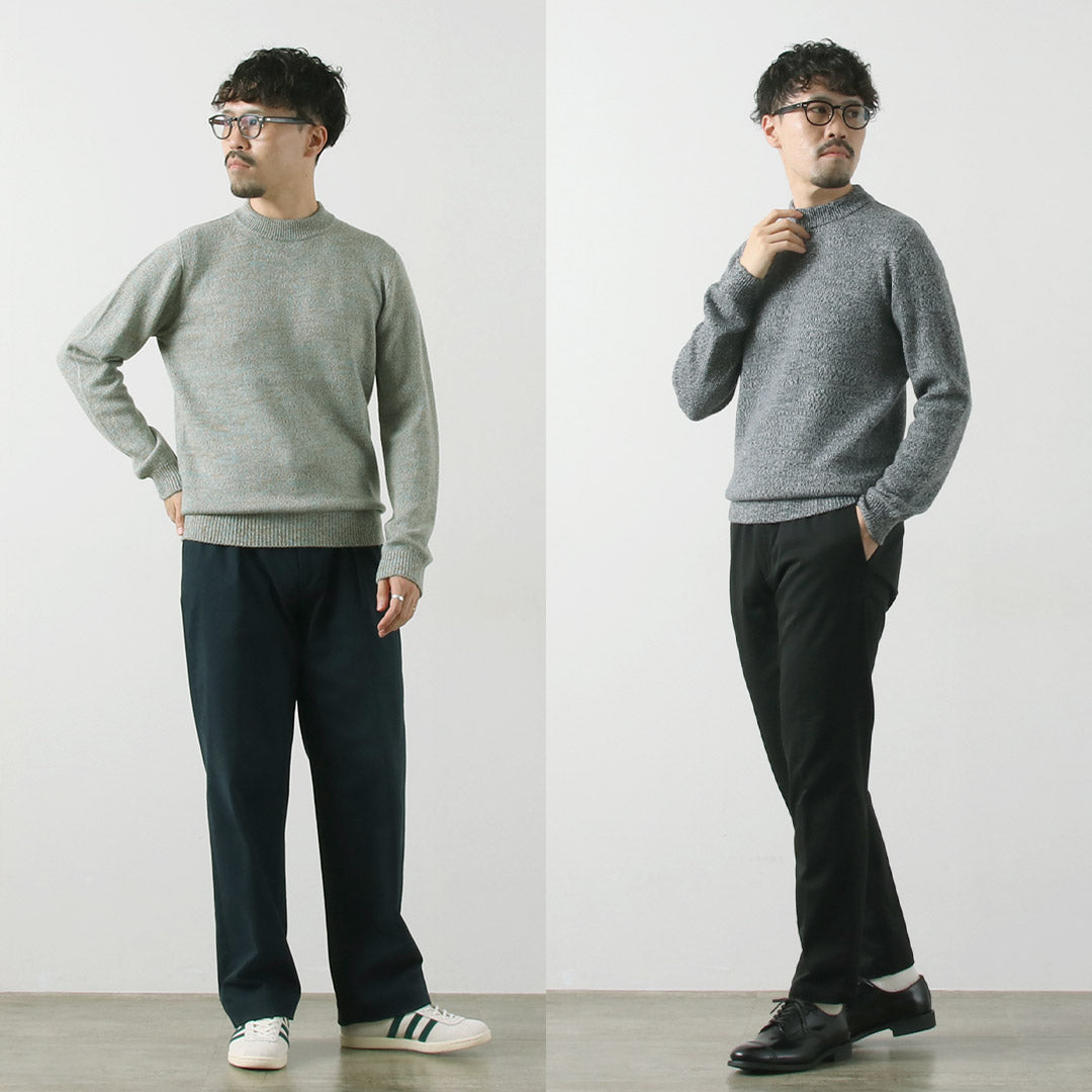 RINASCENTE / Italian Cash Wool Mix Mock Neck Knit