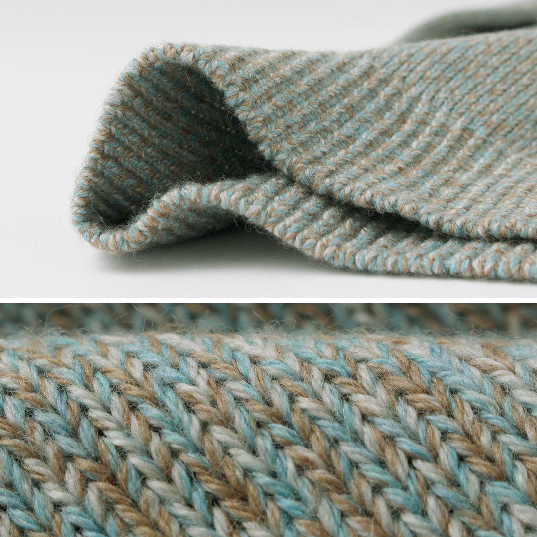 RINASCENTE / Italian Cash Wool Mix Mock Neck Knit