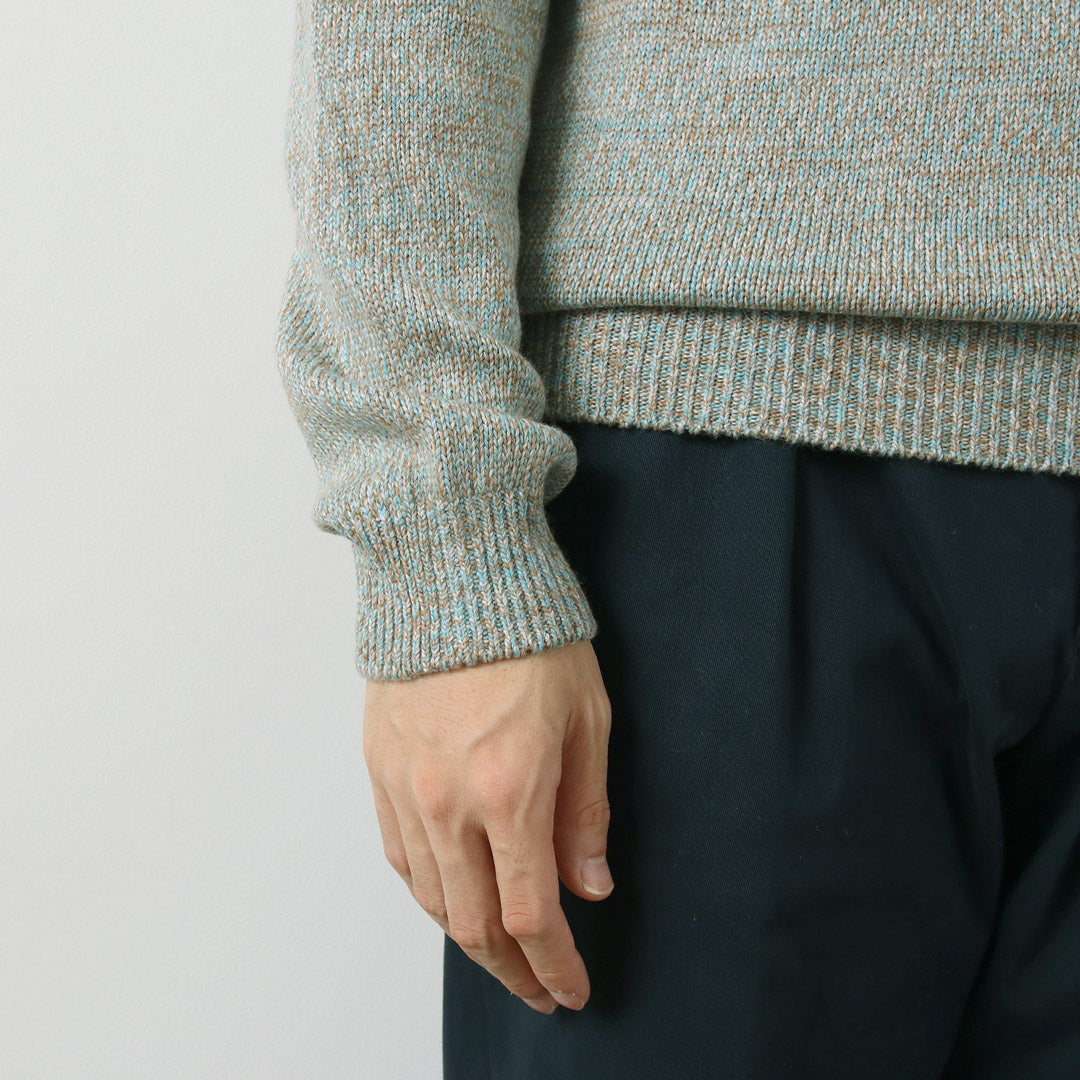 RINASCENTE / Italian Cash Wool Mix Mock Neck Knit