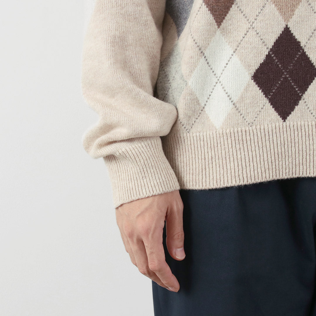 RINASCENTE / Multicolor Argyle Knit
