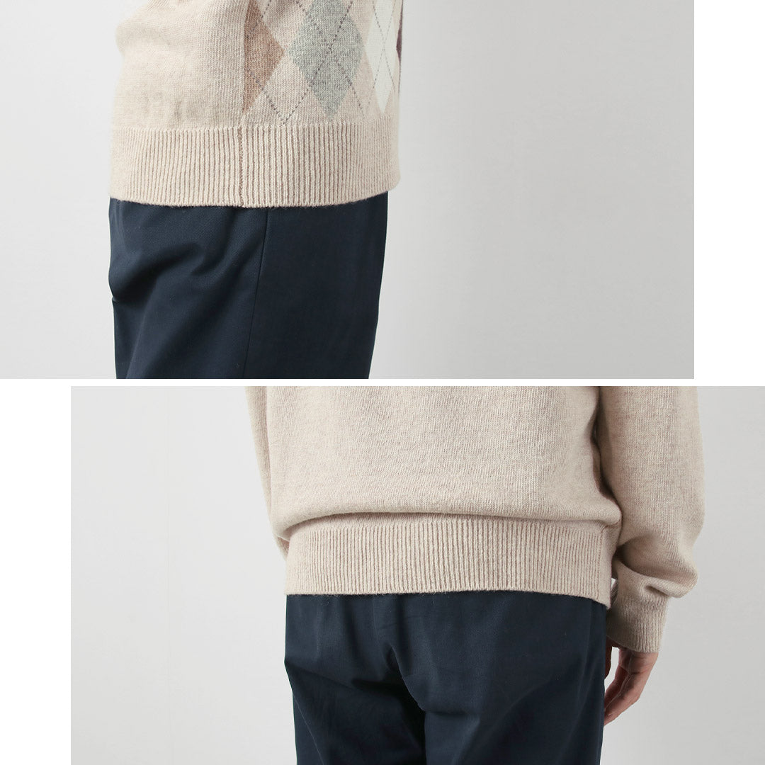RINASCENTE / Multicolor Argyle Knit