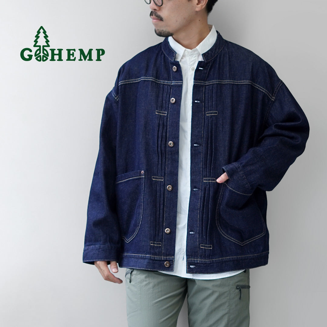 GOHEMP / 9oz 3-Tuck Denim Jacket