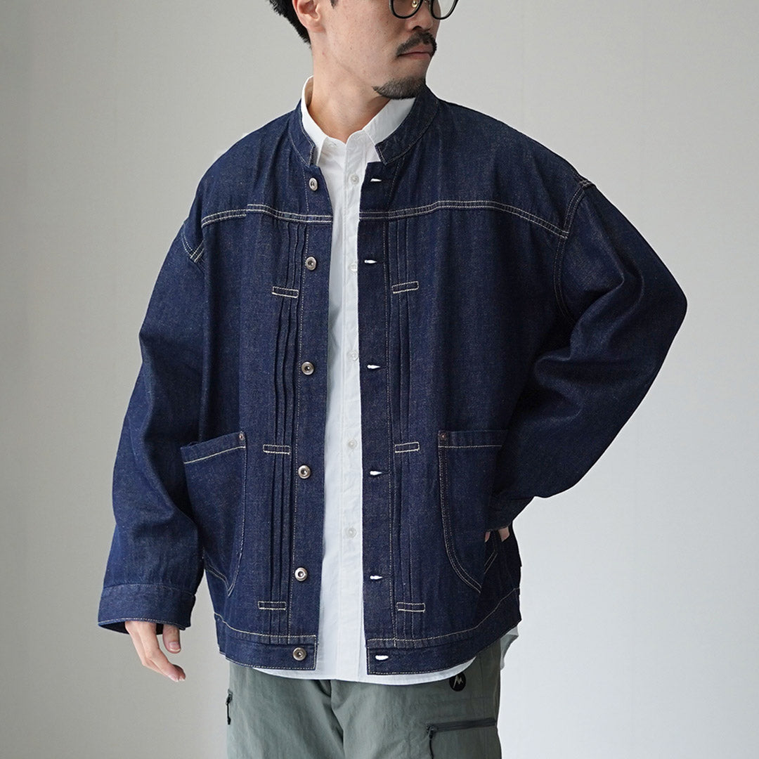 GOHEMP / 9oz 3-Tuck Denim Jacket