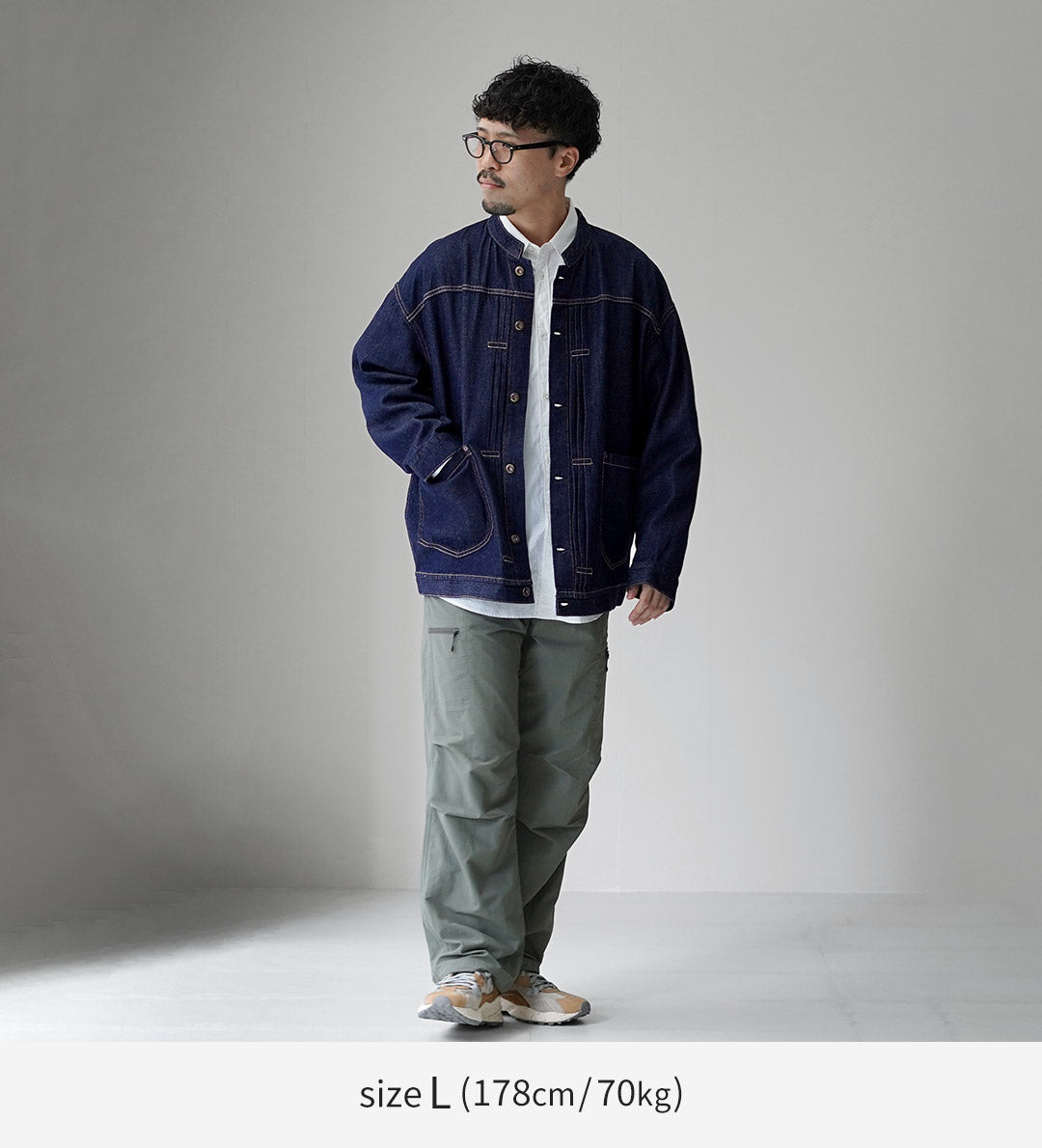 GOHEMP / 9oz 3-Tuck Denim Jacket