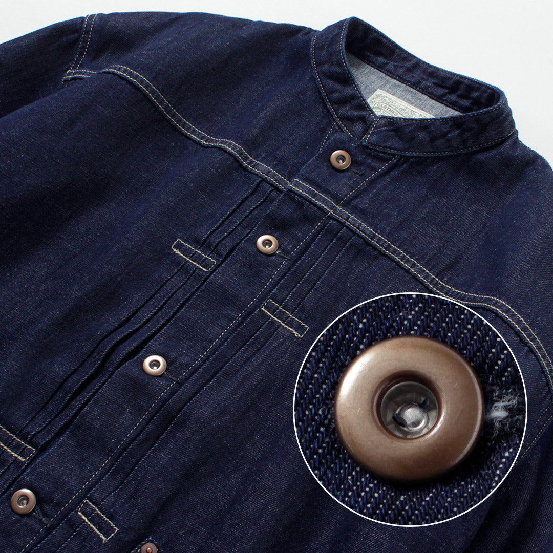 GOHEMP / 9oz 3-Tuck Denim Jacket