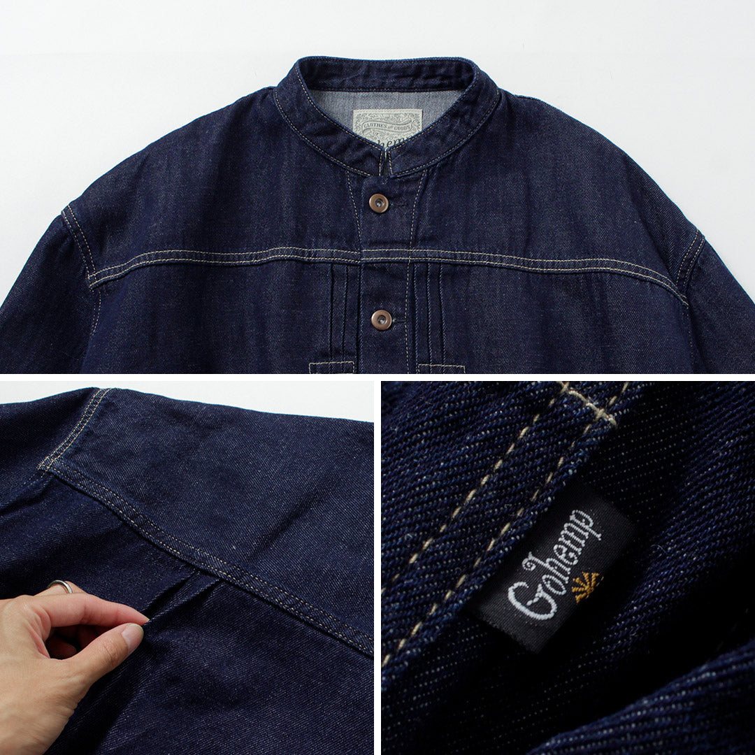 GOHEMP / 9oz 3-Tuck Denim Jacket