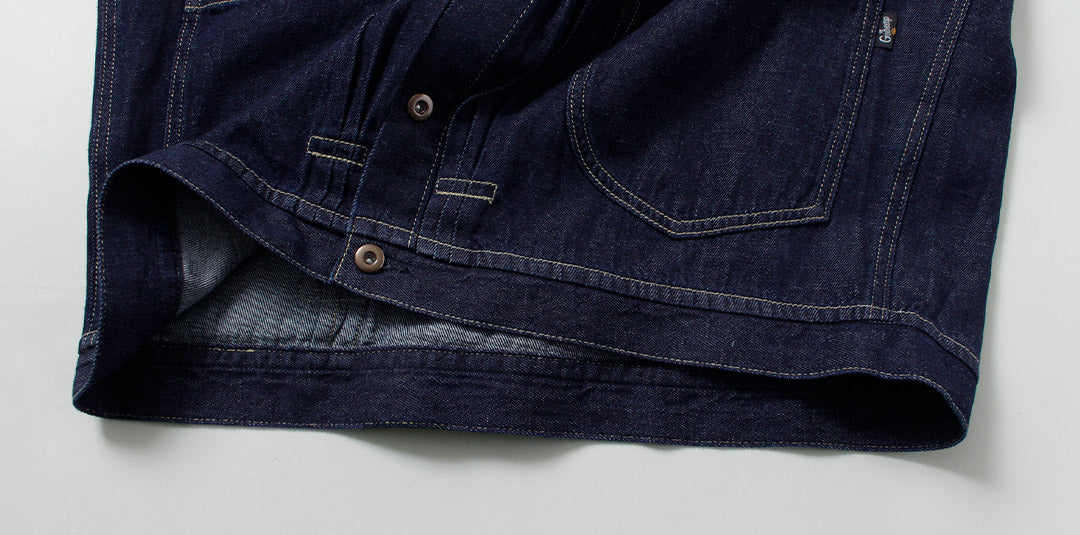 GOHEMP / 9oz 3-Tuck Denim Jacket