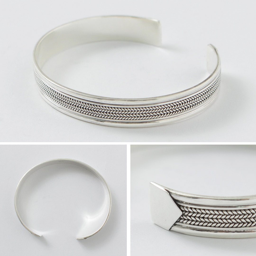 TMW / Sterling Silver Chain Bangle
