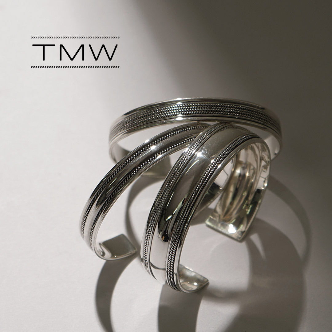 TMW / Sterling Silver Chain Bangle