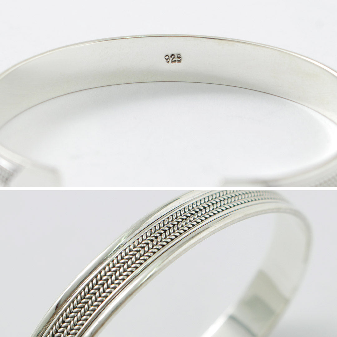 TMW / Sterling Silver Chain Bangle