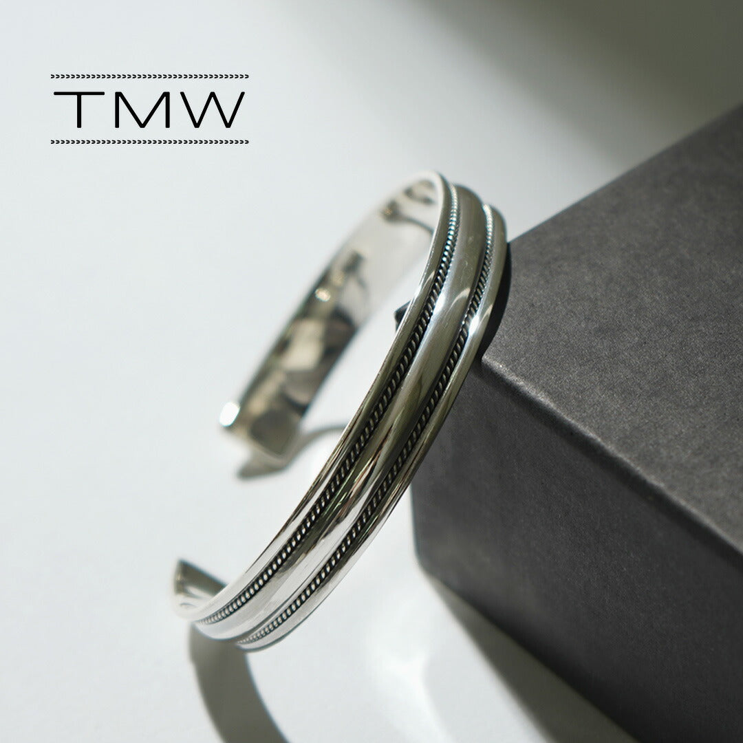 TMW / Sterling Silver Wide Bangle