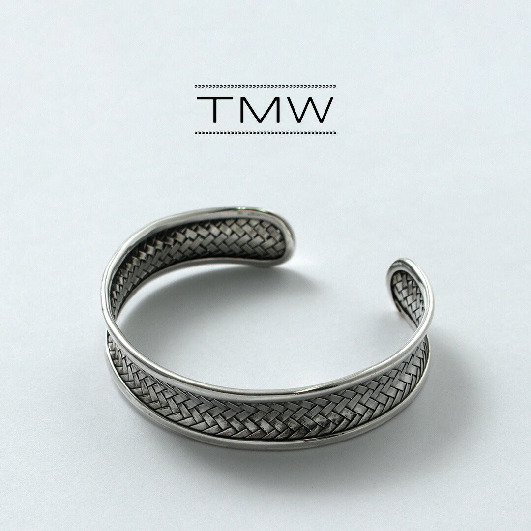TMW / Braided Sterling Silver Bangle