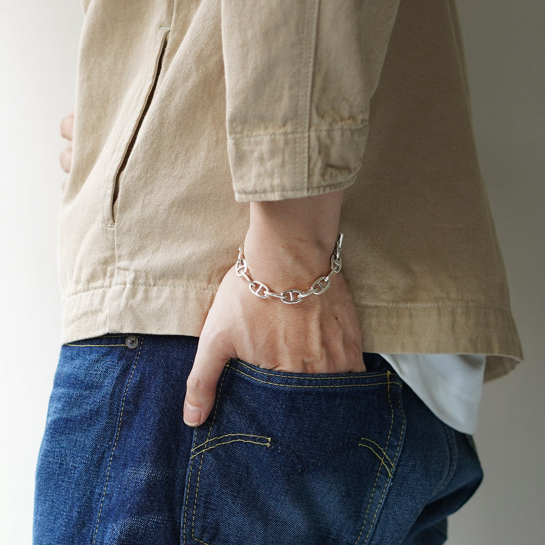 TMW / Sterling Silver Anchor Chain Bracelet