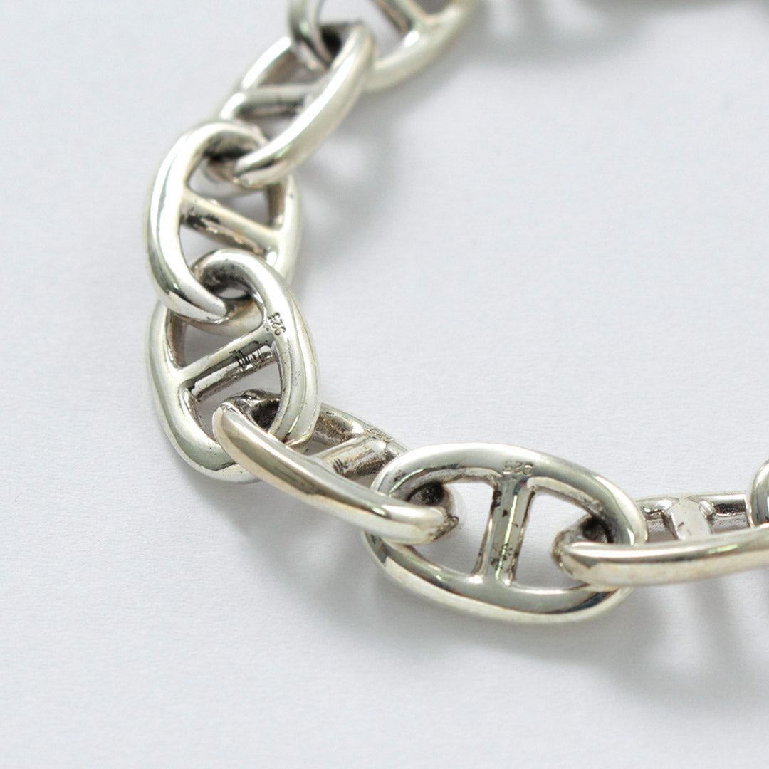 TMW / Sterling Silver Anchor Chain Bracelet