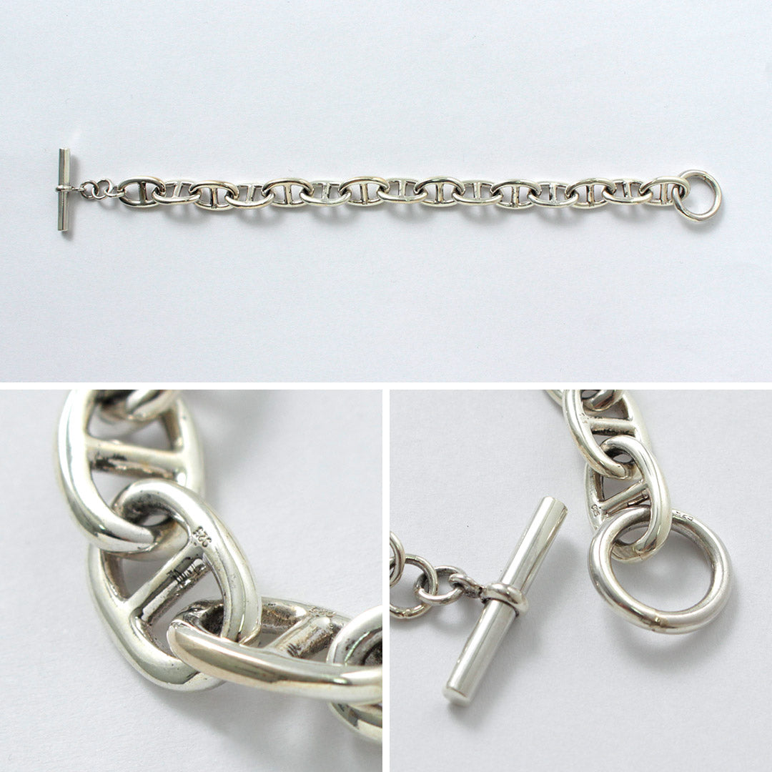 TMW / Sterling Silver Anchor Chain Bracelet