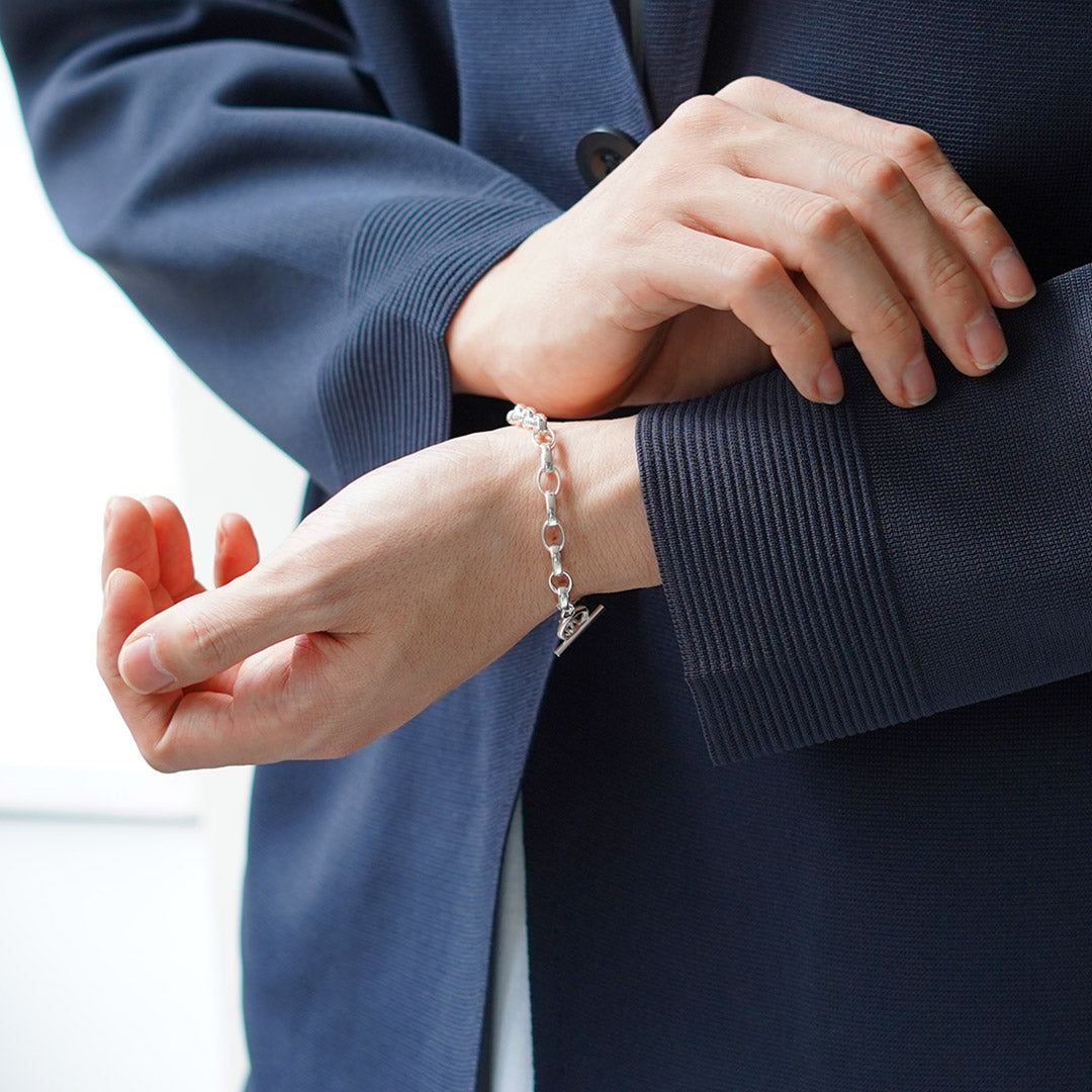 TMW / Sterling Silver Cable Chain Bracelet