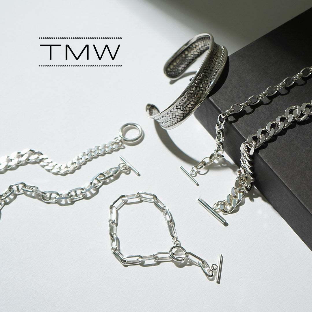 TMW / Sterling Silver Cable Chain Bracelet