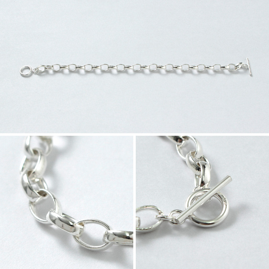 TMW / Sterling Silver Cable Chain Bracelet