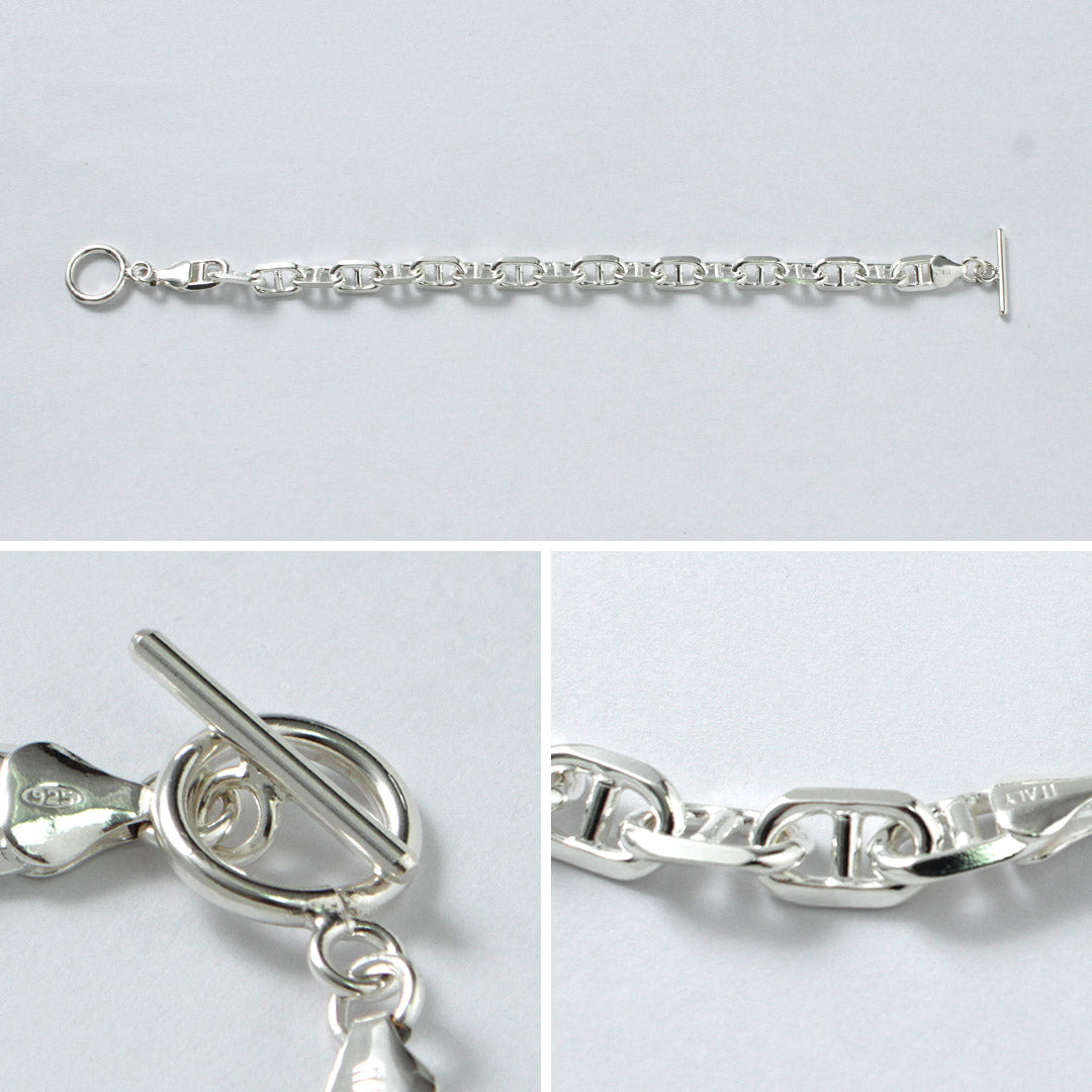 TMW / Sterling Silver Anchor Chain Bracelet Marina Chain