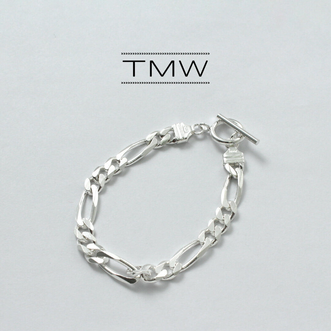 TMW / Sterling Silver Figaro Chain Bracelet